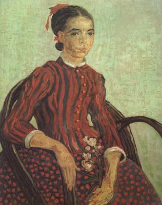 Vincent Van Gogh La Mousme,Sitting (nn04)